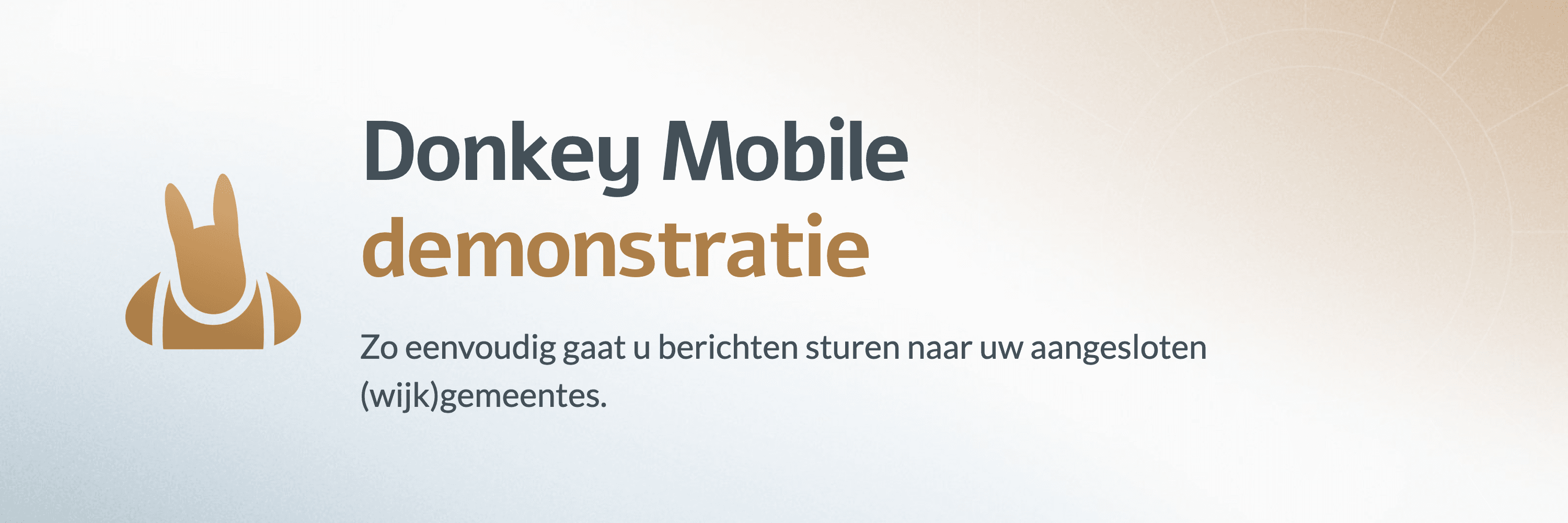 Donkey Mobile demo